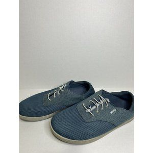 Olukai Nohea Moku Men’s Size 8.5 Slip on Textiles Shoes Blue  10283-STST